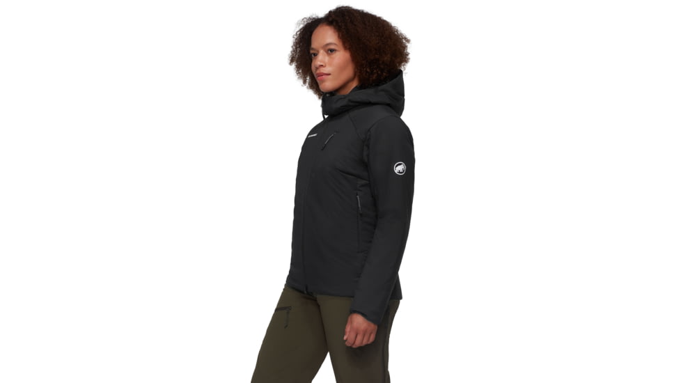 Mammut Rime IN Flex Hooded Jacket - Womens, Black, L, 1013-02141-0001-115