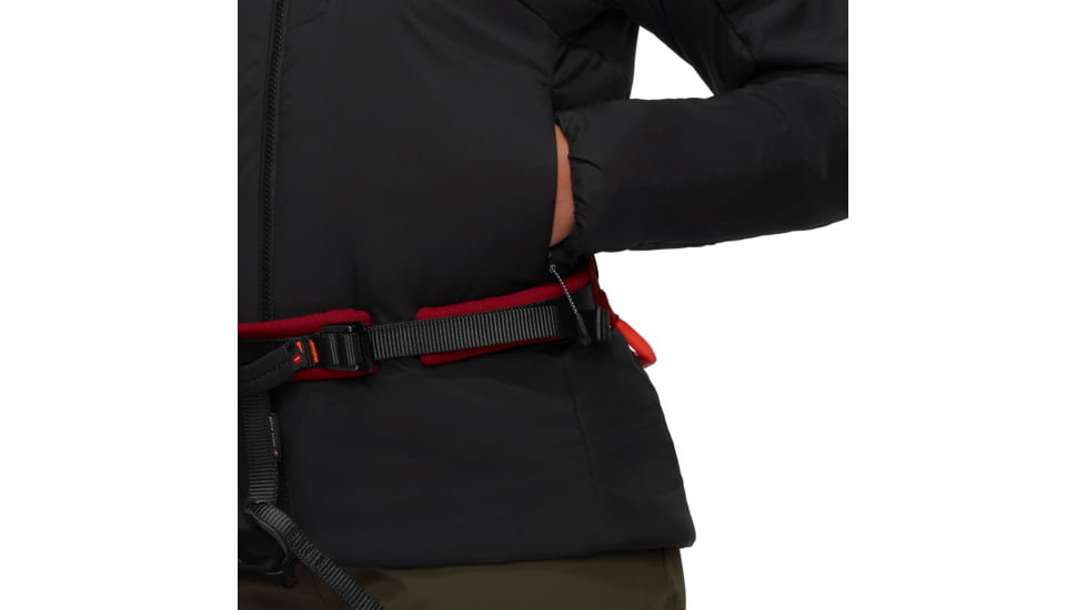 Mammut Rime IN Flex Hooded Jacket - Womens, Black, L, 1013-02141-0001-115