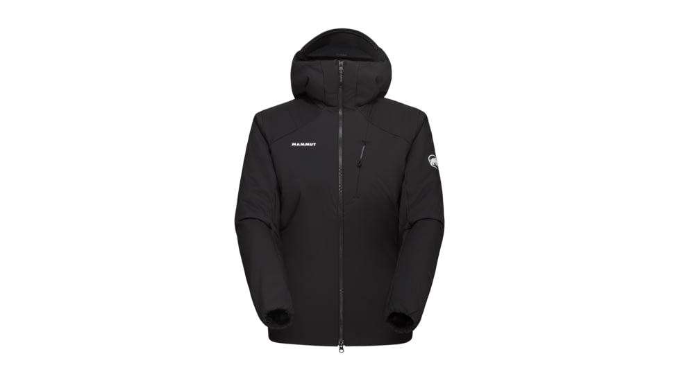 Mammut Rime IN Flex Hooded Jacket - Womens, Black, L, 1013-02141-0001-115