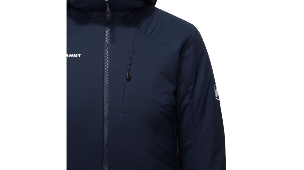 Mammut Rime IN Flex Hooded Jacket - Womens, Marine, XL, 1013-02141-5118-116