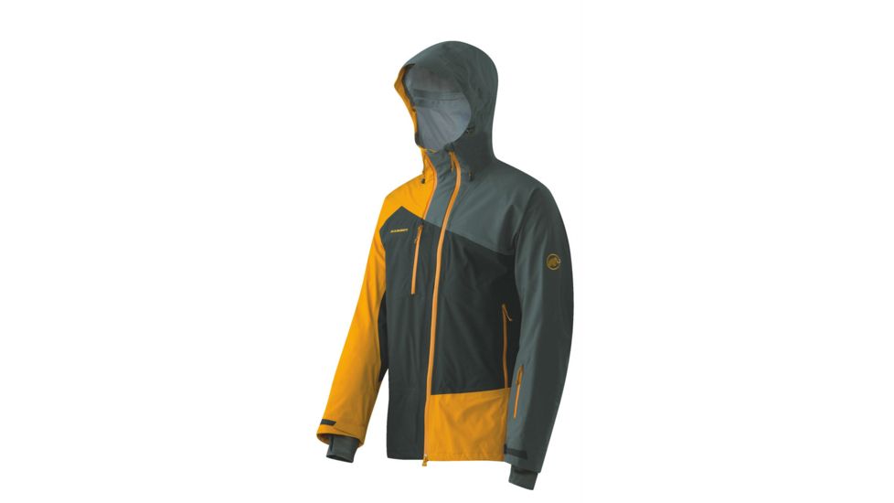 Mammut Rotondo Jacket - Men's-Graphite / Yolk-Small