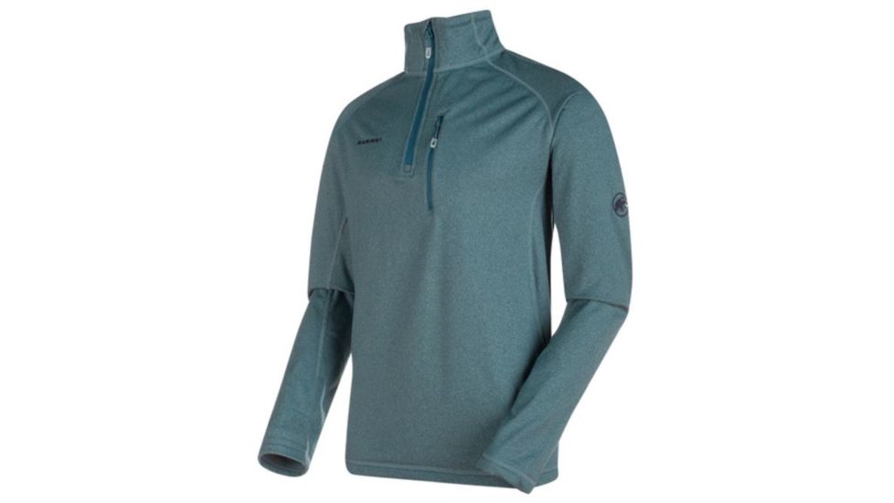 Mammut Runbold ML Half Zip Pull Sweater, Orion Melange, Small, 1040-01600-5869-113