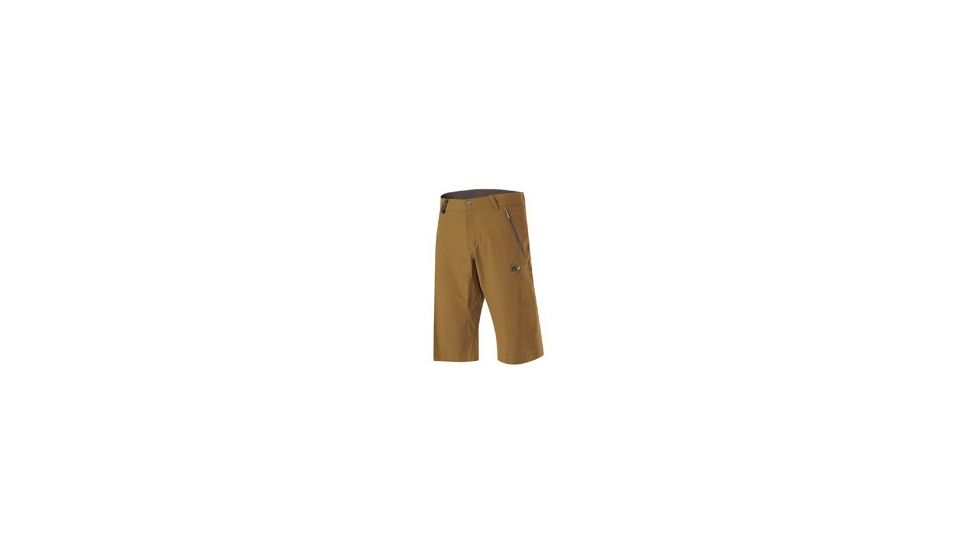 Mammut Runbold Shorts - Mens-Woodchip-14 in-36 Waist