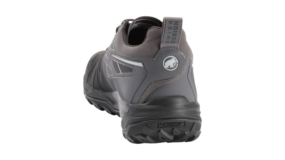 Mammut Saentis Low Trailrunning Shoes - Mens, Black/Dark Titanium, 9.5 US, 3030-03430-00288-1085