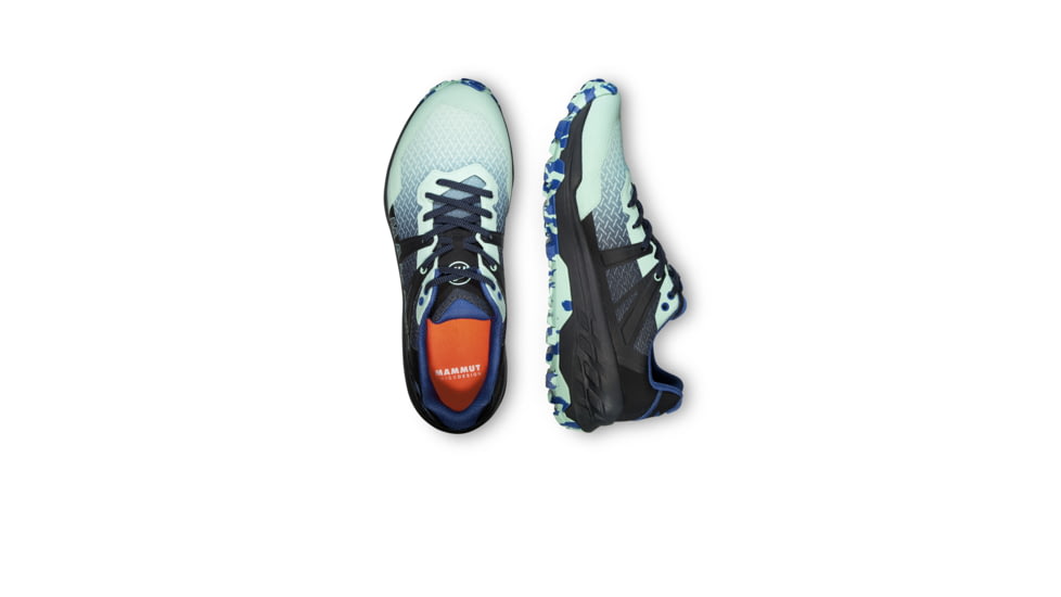 Mammut Sertig II Low Hiking Shoes - Mens, Neo Mint-Black, US 8, 3030-04300-40251-1070