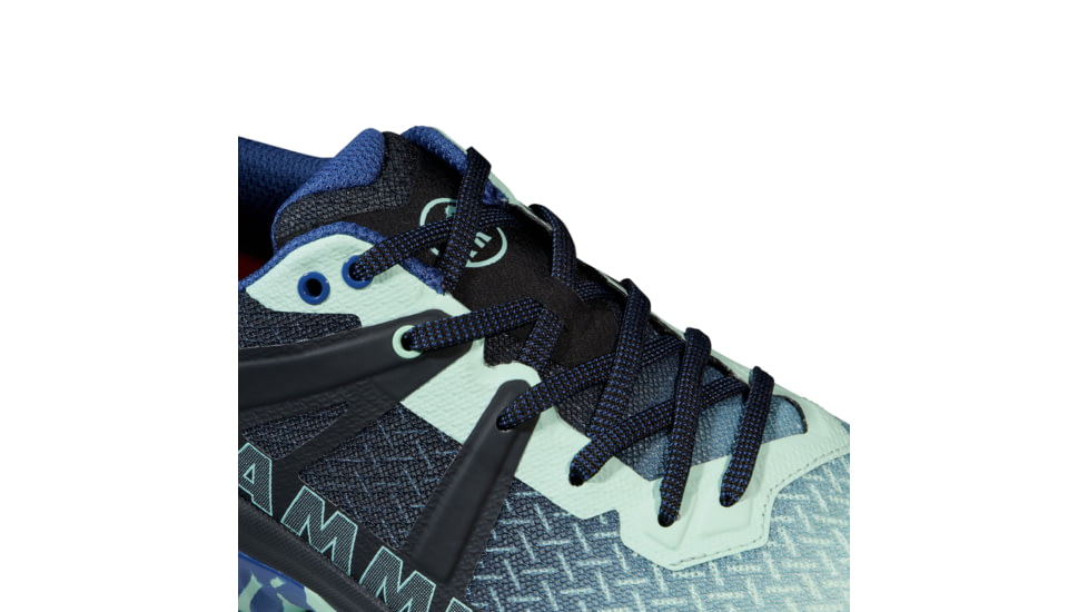 Mammut Sertig II Low Hiking Shoes - Mens, Neo Mint-Black, US 8, 3030-04300-40251-1070