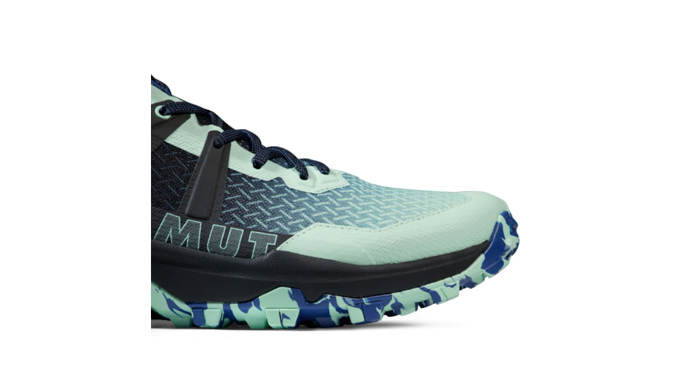 Mammut Sertig II Low Hiking Shoes - Mens, Neo Mint-Black, US 8, 3030-04300-40251-1070