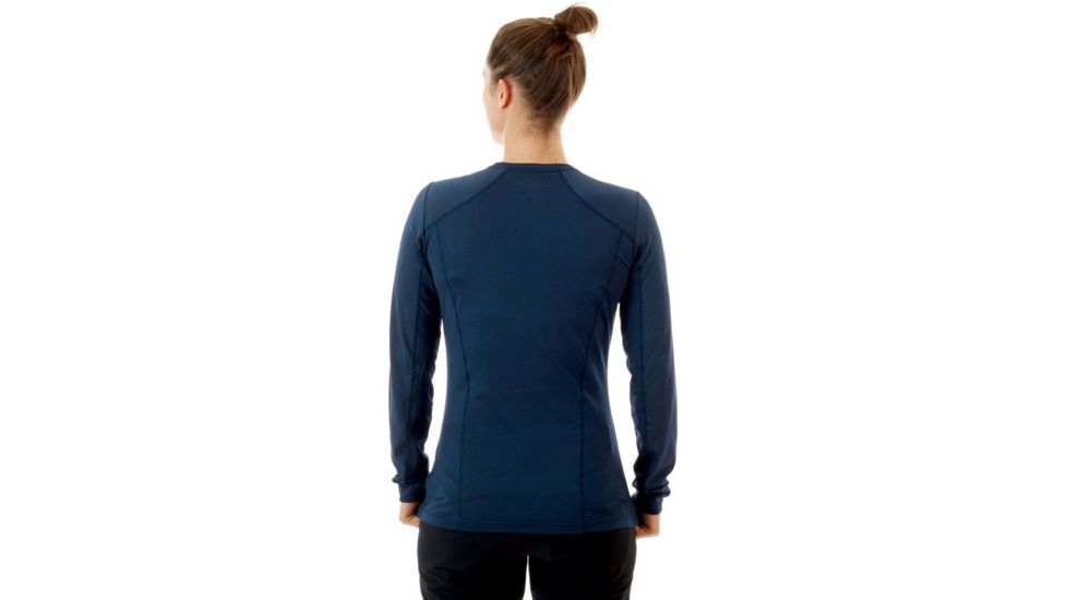 Mammut Sertig Long Sleeve - Womens, Peacoat, Small, 1016-00040-50125-113