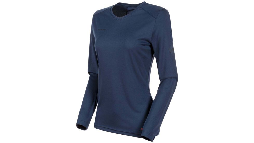 Mammut Sertig Long Sleeve - Womens, Peacoat, Small, 1016-00040-50125-113