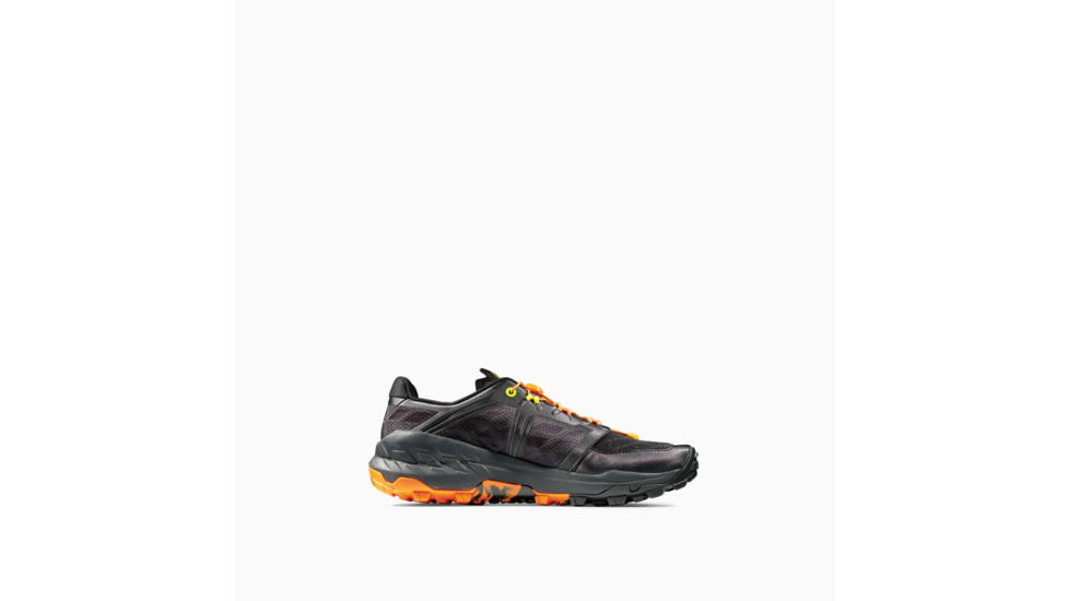 Mammut Sertig TR Low Running Shoes - Mens, Black-Dark Tangerine, 9, 3030-04940-00698-1090