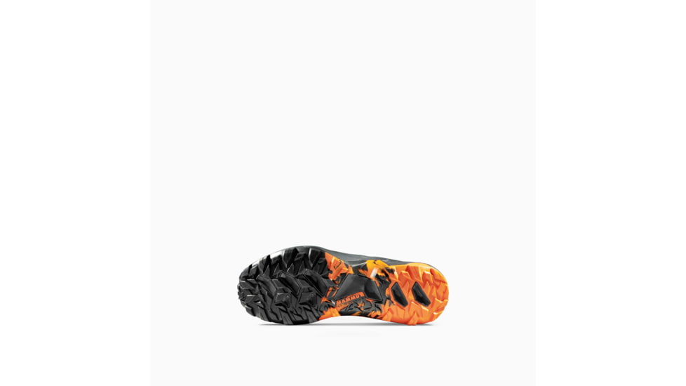 Mammut Sertig TR Low Running Shoes - Mens, Black-Dark Tangerine, 9, 3030-04940-00698-1090