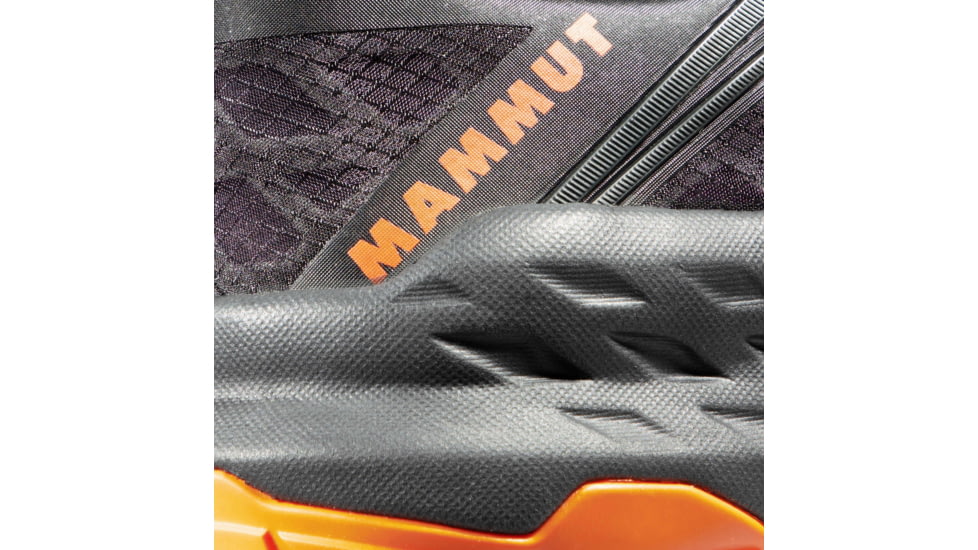 Mammut Sertig TR Low Running Shoes - Mens, Black-Dark Tangerine, 9, 3030-04940-00698-1090