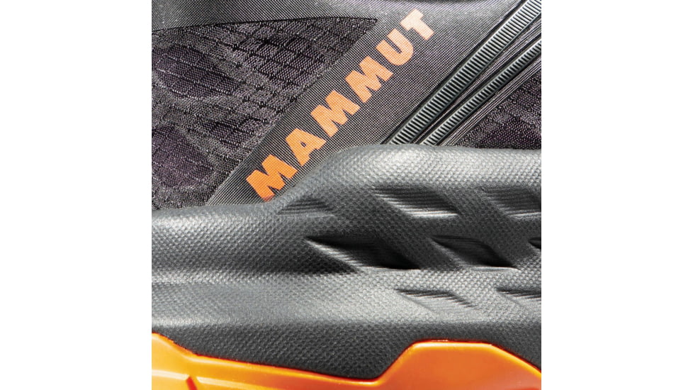 Mammut Sertig TR Low Running Shoes - Mens, Black-Dark Tangerine, US 13.5, 3030-04940-00698-1550