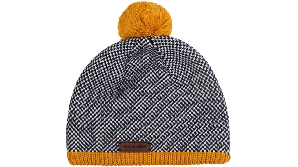 Mammut Snow Beanie, Golden/Black, One Size, 1191-01120-1246-1