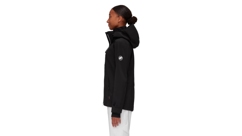 Mammut Stoney HS Jacket - Womens, Black/White, Large, 1010-29520-0047-115