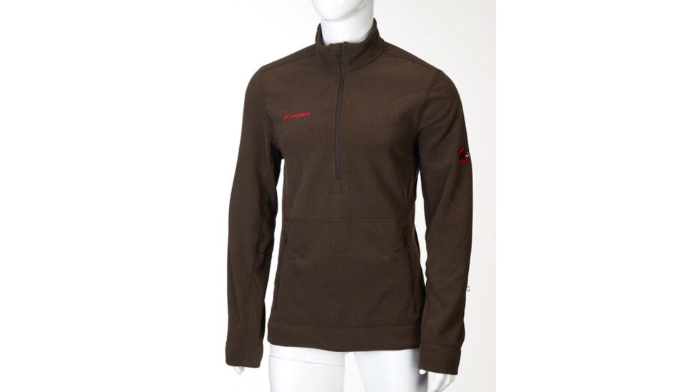 Mammut Stoney ML Half Zip Jacket - Men's, Bistre, Extra Large, 1040-01610-7390-116