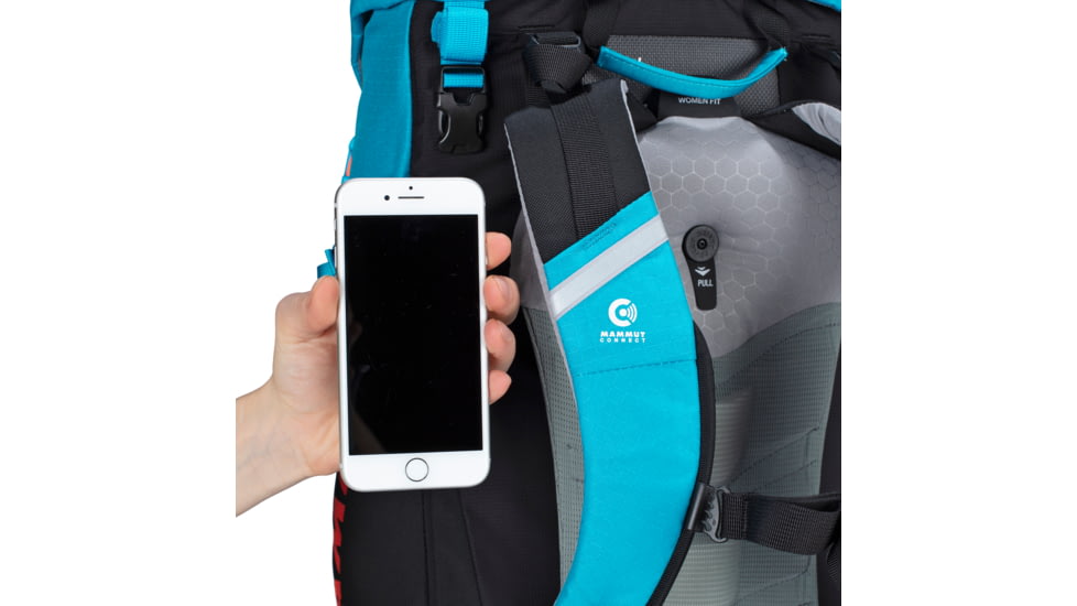 Mammut Trea Spine 35 Climbing Packs - Womens, Ocean/Black, 2520-00820-5135-1035