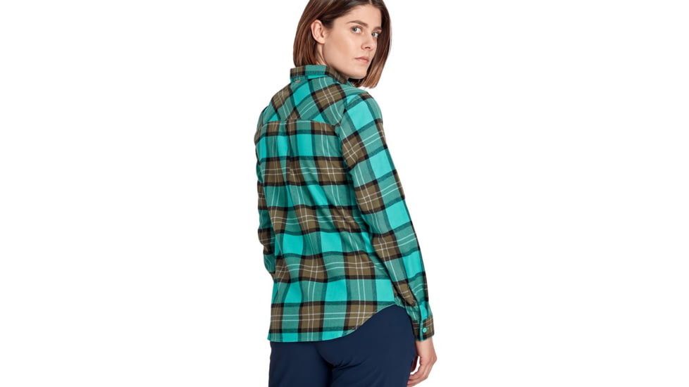 Mammut Trovat Longsleeve Shirt - Women's, Ceramic/Iguana, Large, 1015-00710-50411-115