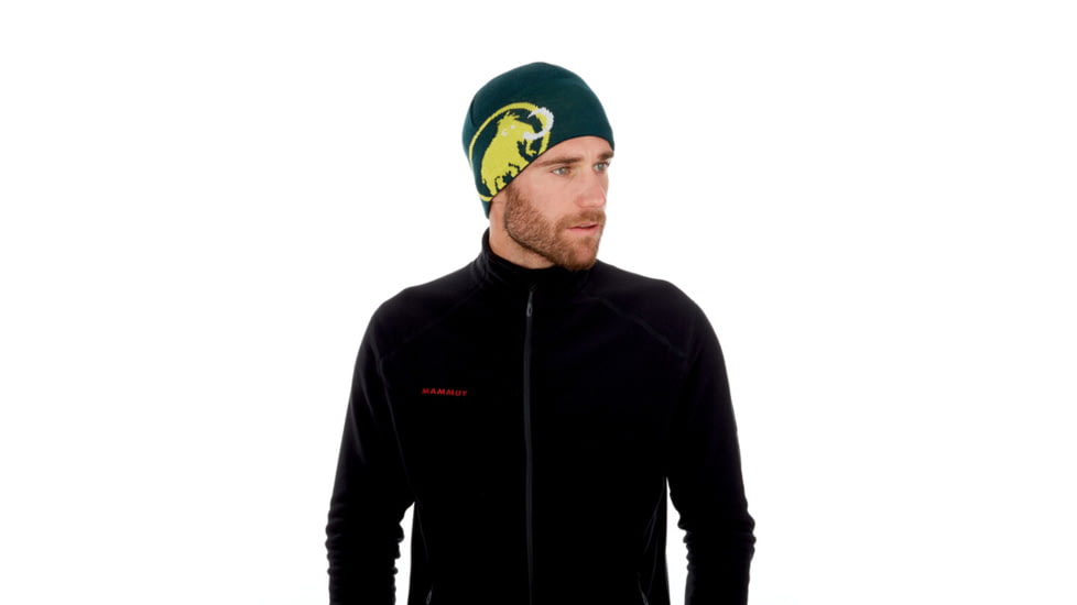 Mammut Tweak Beanie, Dark Teal-Canary, One Size, 1090-01351-40011-1