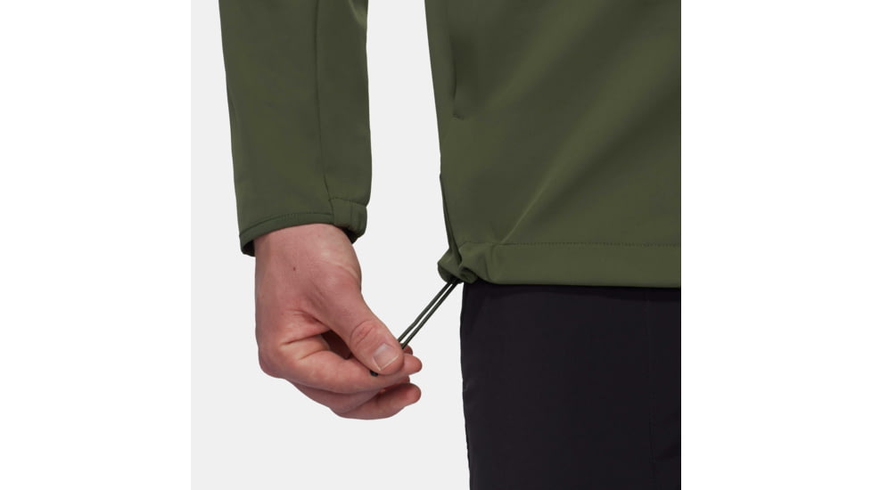 Mammut Ultimate Comfort SO Hooded Jacket - Mens, Dark Marsh, Extra Large, 1011-01910-40284-116