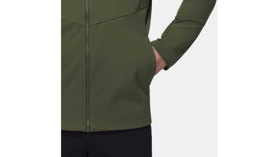 Mammut Ultimate Comfort SO Hooded Jacket - Mens, Dark Marsh, Extra Large, 1011-01910-40284-116