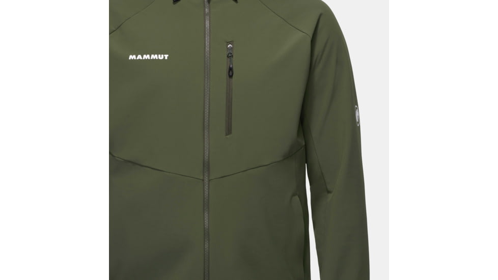 Mammut Ultimate Comfort SO Hooded Jacket - Mens, Dark Marsh, Extra Large, 1011-01910-40284-116