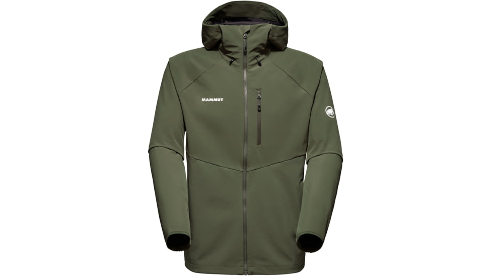 Mammut Ultimate Comfort SO Hooded Jacket - Mens, Dark Marsh, Extra Large, 1011-01910-40284-116