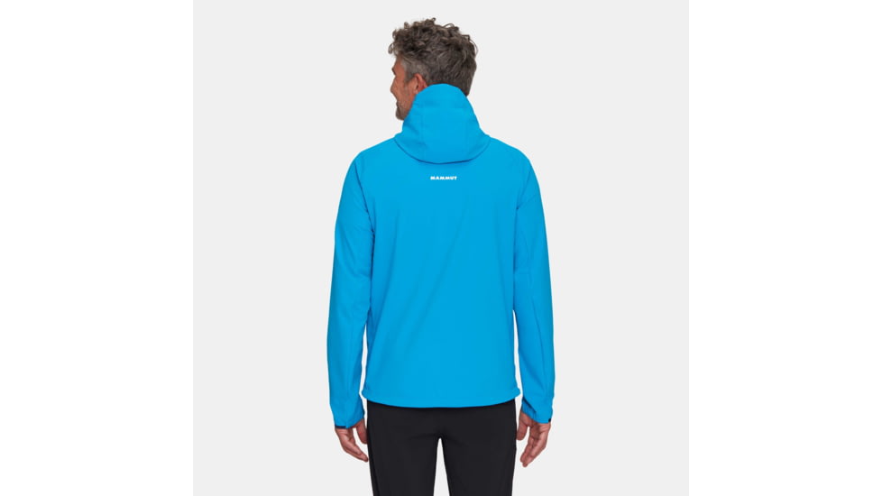 Mammut Ultimate Comfort SO Hooded Jacket - Mens, Glacier Blue, Large, 1011-01910-50589-115