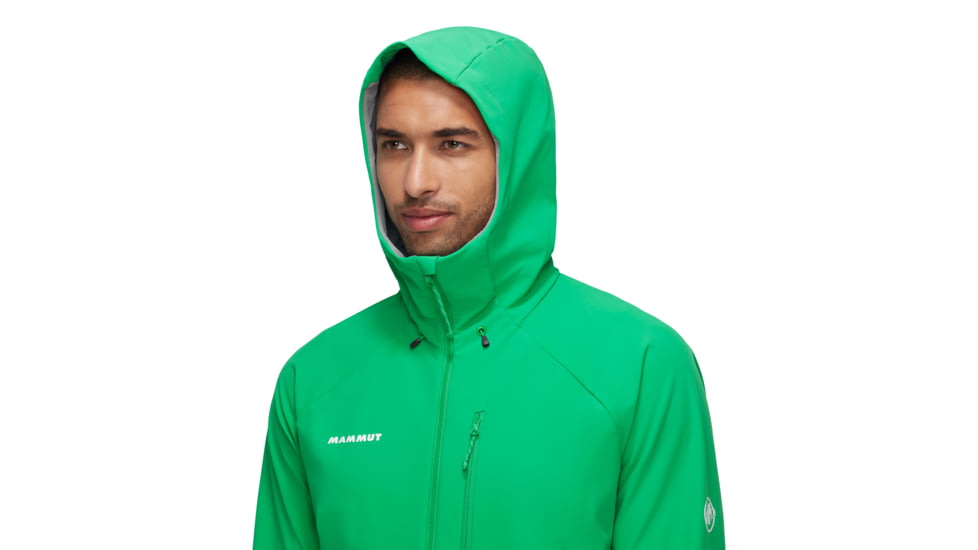 Mammut Ultimate Comfort SO Hooded Jacket - Mens, Pinea, M, 1011-01910-40306-114