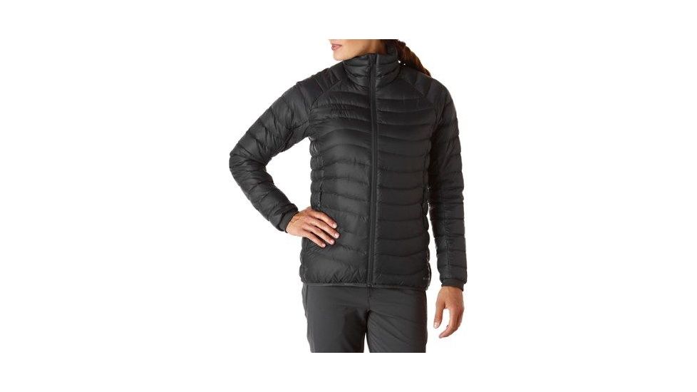 Mammut Wahkeena Hooded Jacket - Womens, Black, Small, 1010-21481-0001-113