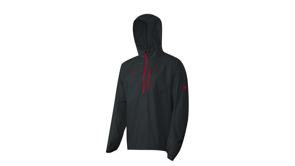Mammut Wing Half-Zip Jacket - Men's-Black-Small
