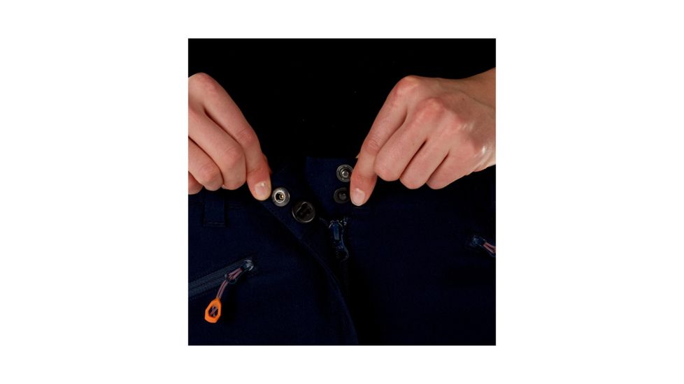 Mammut Womens Eisfeld Advanced SO Pants, Night, US 16, Short Inseam, 1020-12090-5924-46-20