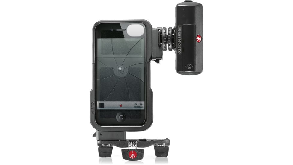 Manfrotto KLYP case for iPhone 4-4S with ML120 LED light and Pocket tripod MKPL120KLYP0
