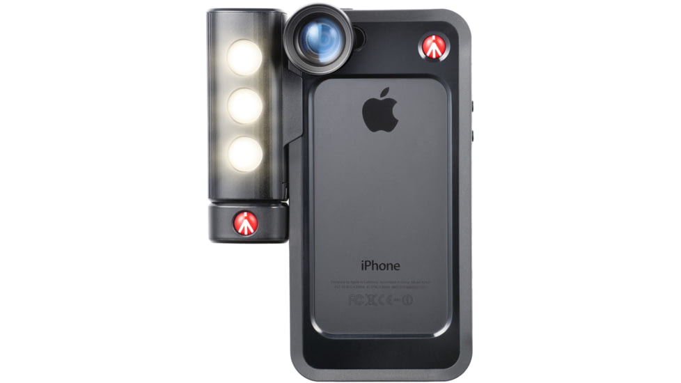 Manfrotto Klyp+ Set of 3 lenses for iPhone 5/5S - Fisheye-Portrait-1.5X-wideangle MOKLYP5S