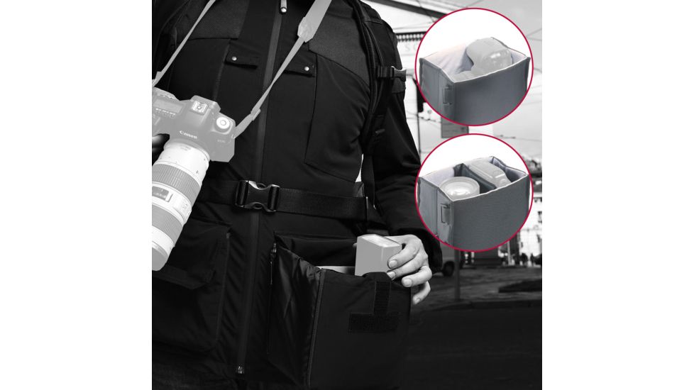 Manfrotto Male Lino Pro Field Jacket Mainpockets 