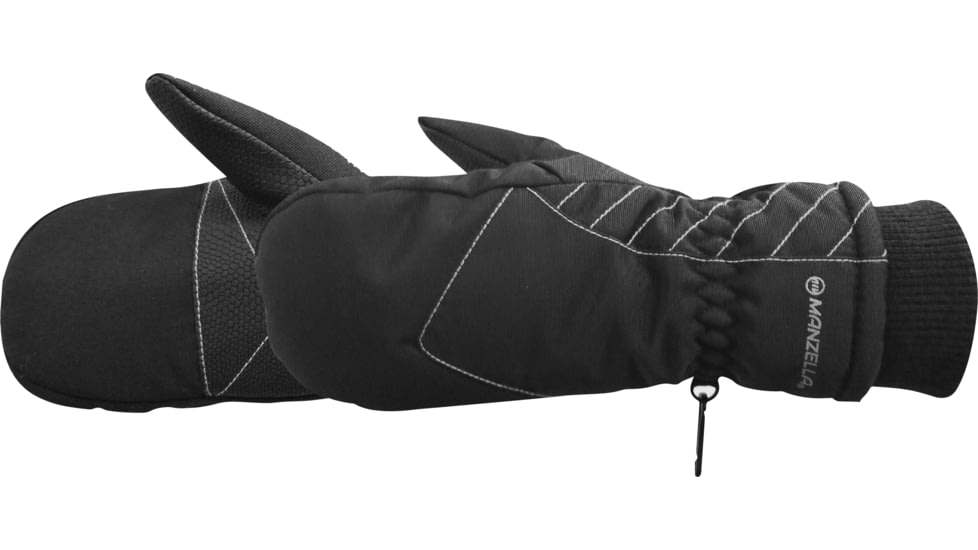 Manzella Drift Mitten Youth Lg Grey O683YGRYL