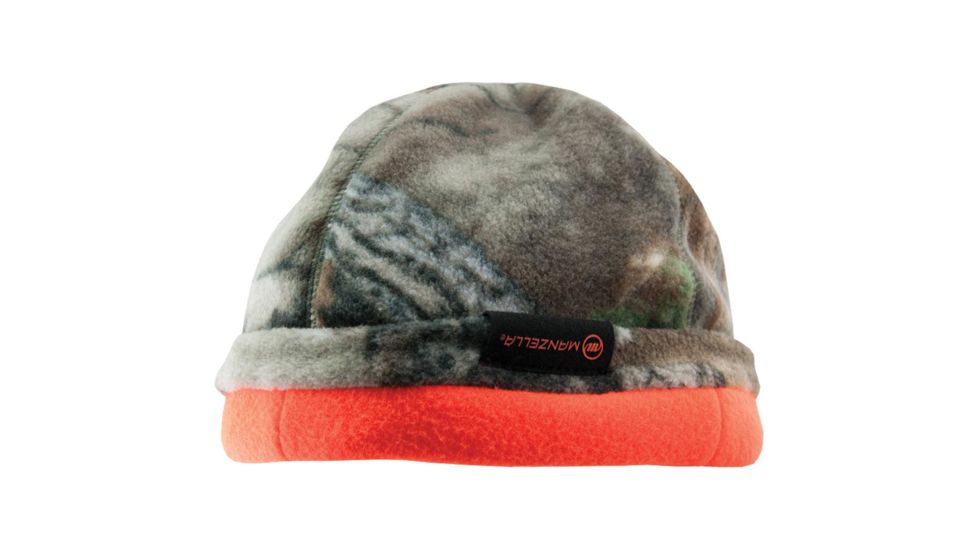 Manzella Fleece Beanie, Reversible Blaze/RT Xtra H235M-RX1