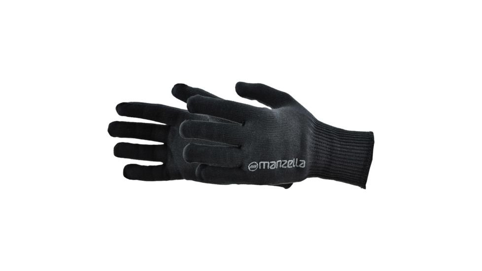 Manzella Max 10 Glove Liner Mens L/xl O410M L/XL BLACK