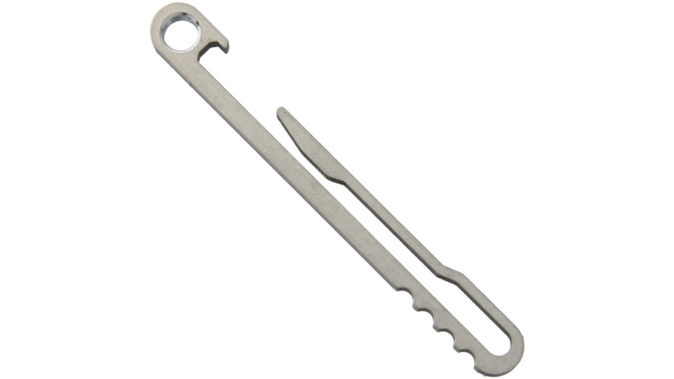 Maratac Key Amigo Key Clip Tiium, 2.8in X 0.35in X 0.2in, Anodized Finish Titanium Construction, Bottle Opener L Pocket Clip L Keyring, KEY AMIGO TITANIUM
