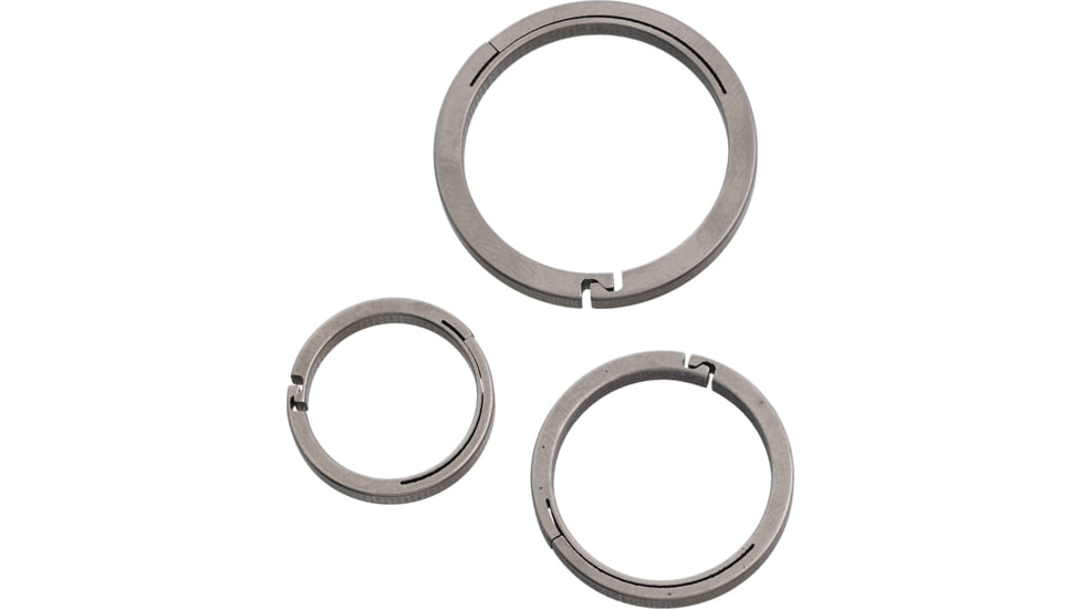 Maratac Living Spring Clip- Tri Pack, Titanium, SPRING CLIP-TRI PACK