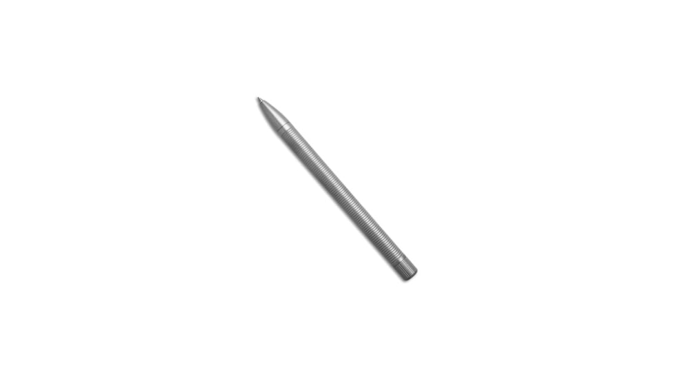 Maratac Titanium Flight Suit Pen, Full Grip, Gray, 5.50 inch, BHQ-214299