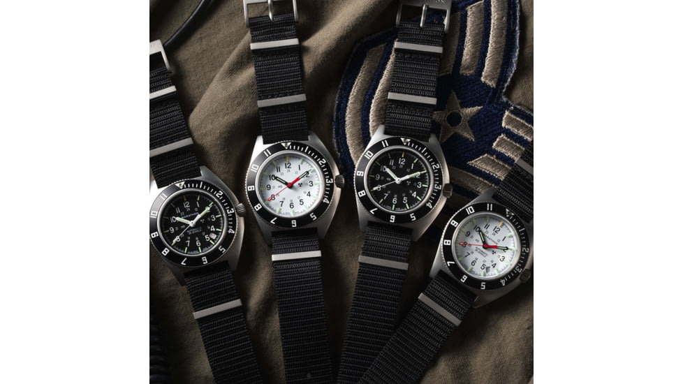 Marathon Sterile Steel Navigator Automatic Unisex Watches, 41 mm, Sapphire, Nylon Defstan Strap, Black, WW194029SS-0803