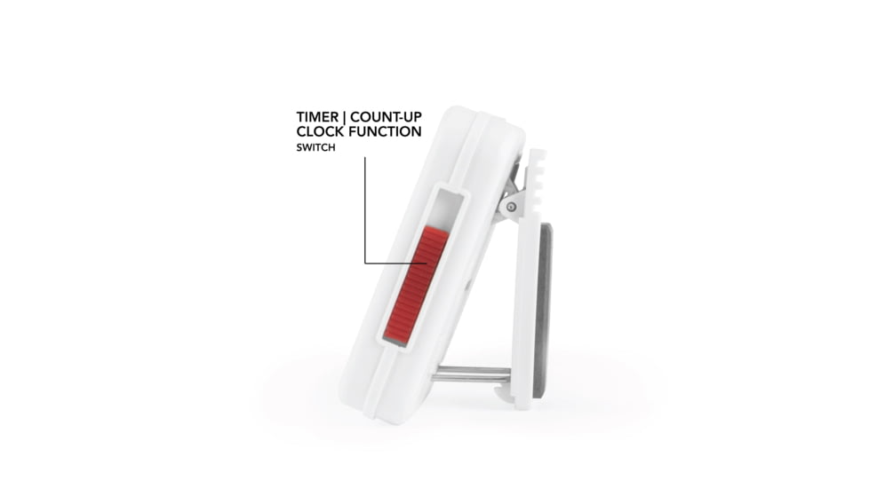 Marathon 24 Hour Compact Digital Timer, White, TI080004-WH