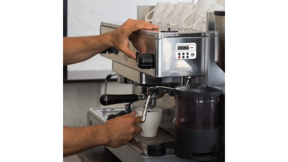 Marathon 24 Hour Compact Digital Timer, White, TI080004-WH