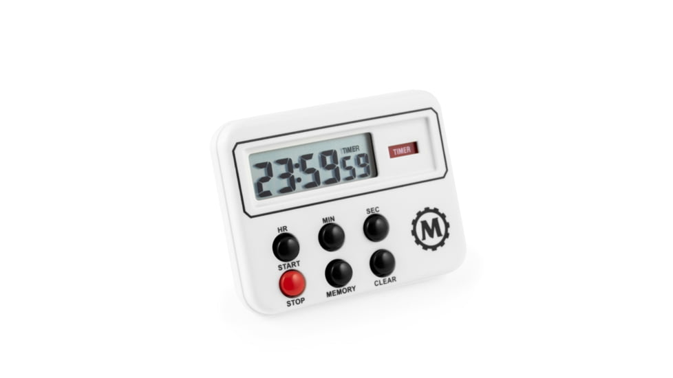 Marathon 24 Hour Compact Digital Timer, White, TI080004-WH