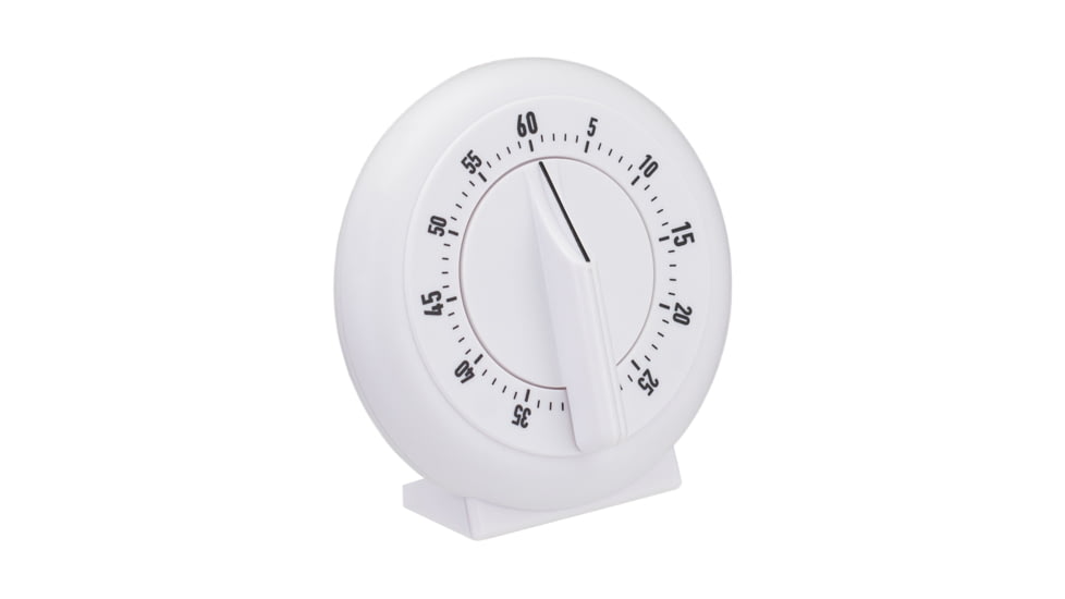 Marathon 60-Minute Wind-Up Timer, White, TI030001-WH
