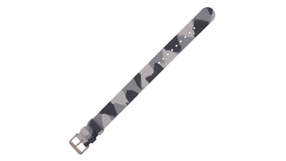 Marathon Camouflage Rubber Watch Strap, 20mm, Gray, WS-RB-CGYSS-20-11