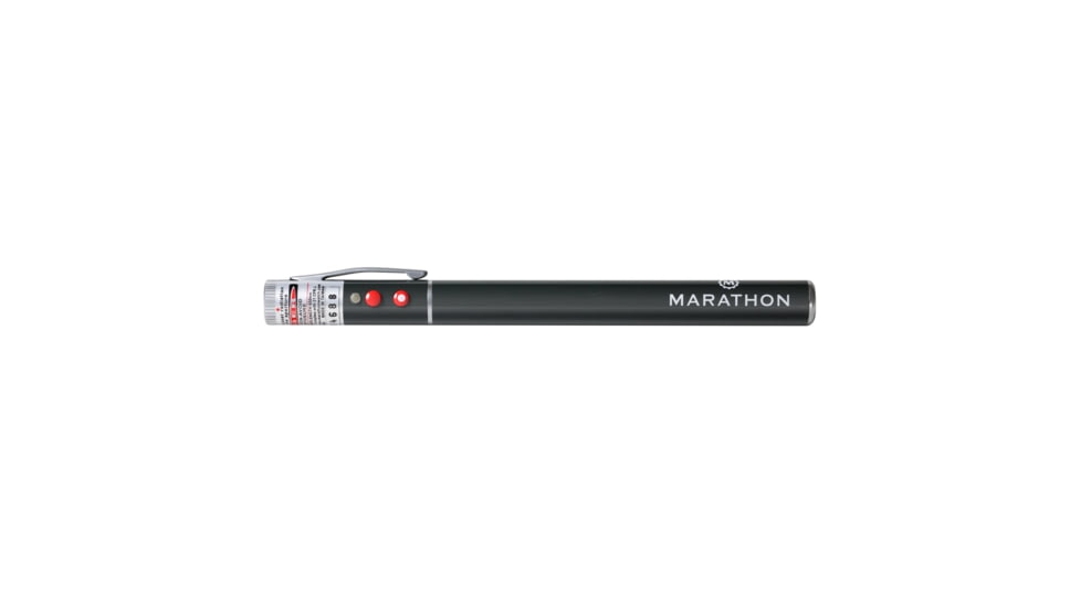 Marathon Red Laser Pointer w/Blink Mode, Black, EL888020-RD
