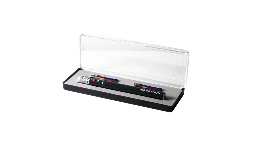 Marathon Red Laser Pointer w/Blink Mode, Black, EL888020-RD