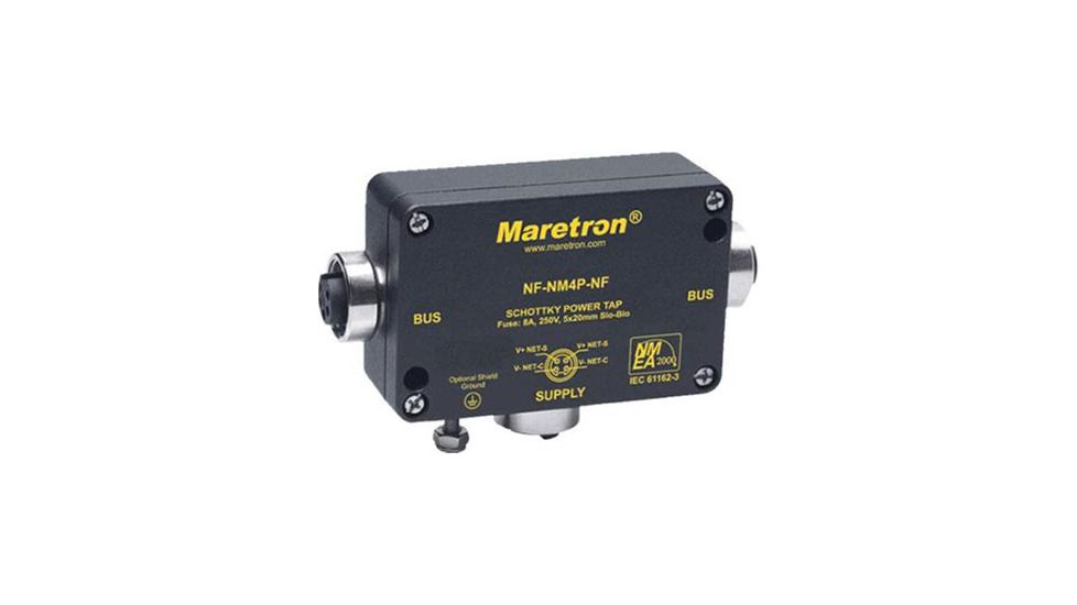 Maretron Mini Powertap w/ fuse, Female to Female, New Condition MRTN-NF-NM4P-NF